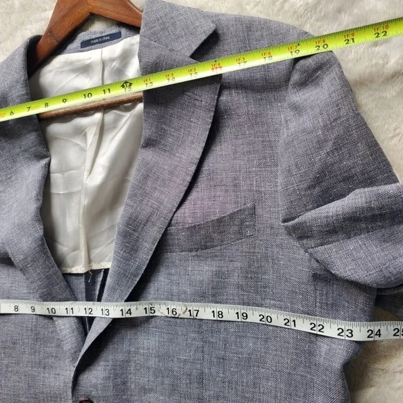 Piacenza Bespoke Suitsupply Linen-Wool-Silk Size 48 - Picture 3 of 12